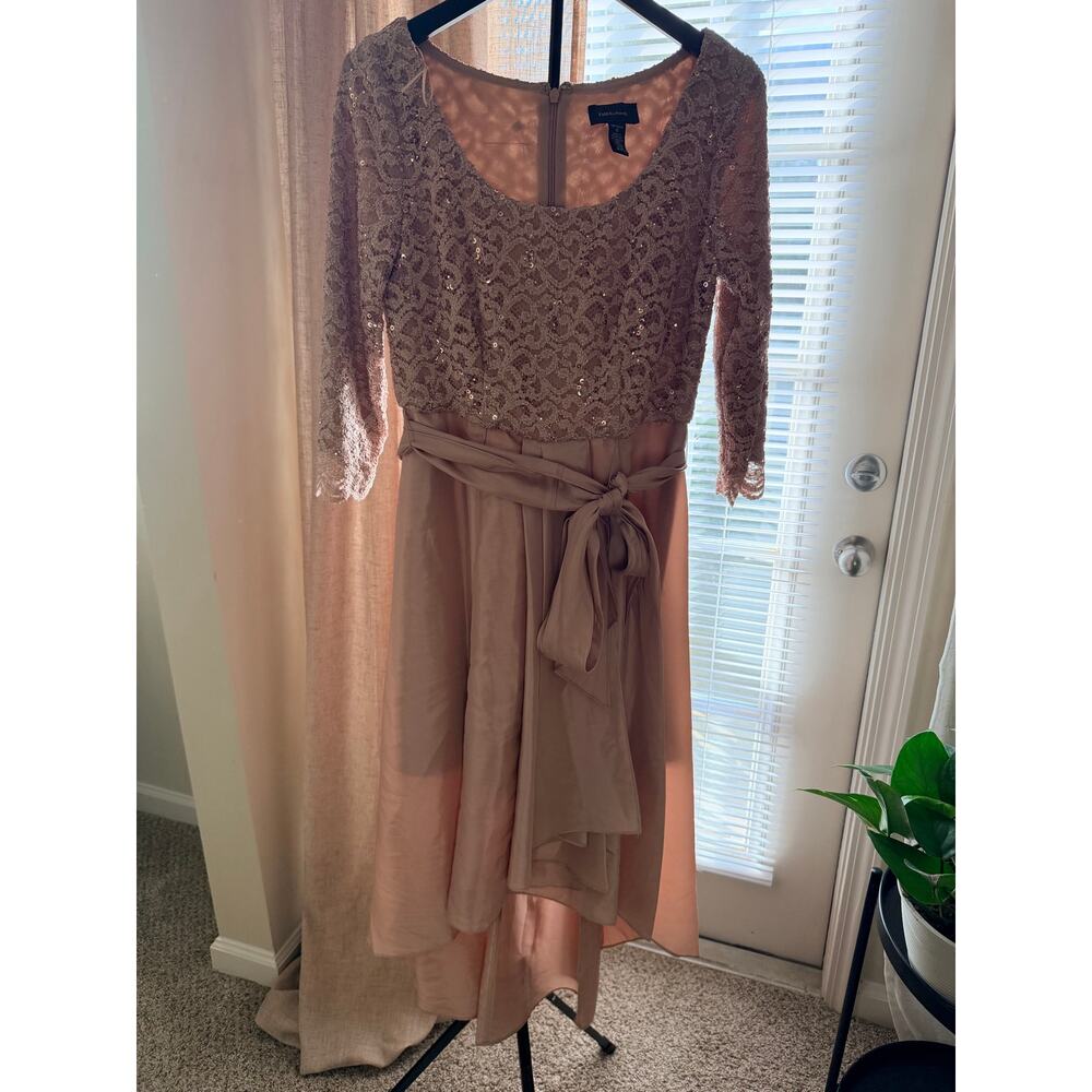 R&M Richards Lace top formal event dress 6